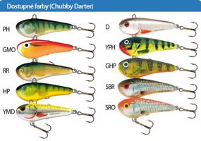 Salmo rybářské woblery chubby Darter CD3 Variant: barva YMD