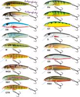 Salmo rybářské woblery Minnow M7S Variant: barva WOD