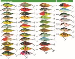 Salmo rybářské woblery SLIDER SD5F Variant: barva PUT
