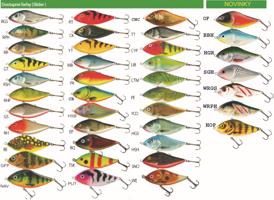 Salmo rybářské woblery slider SD7S Variant: barva PUT