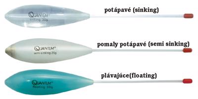 Sbiro smart ( sbirolino) potápivé Variant: polopotápavé, f. bílá, 25g