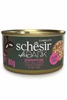 Schesir Cat konz. After Dark Wholefood kuře/šunka 80g + Množstevní sleva sleva 15%