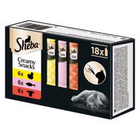 Sheba Creamy Snacks Multipack - 18 x 12 g