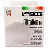 SICCE Příslušenství Filtrační náplň (2 x 10 ppi, 2 x 20 ppi) pro filtr Whale 350 a 500