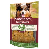 SmartBones kosti / SmartSticks, 3 balení - 2 +1 zdarma - SmartBones kuřecí pro malé psy 3 x 18 kusů