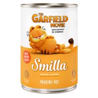 Smilla konzerva „Garfield ve filmu“, 400 g - drůbeží s drůbežími srdíčky (400 g)
