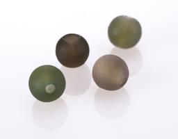 TB Beads with tapered bore - Gumový korálek - 15ks Variant: barva gravel