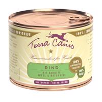 Terra Canis 6 x 200 g - Hovězí s mrkví, jablky & přírodní rýží