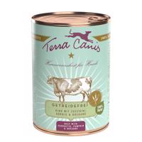 Terra Canis bez obilnin 6 x 400 g - Hovězí s cuketou, dýní & oregánem