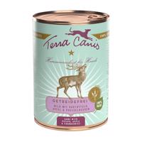 Terra Canis bez obilnin 6 x 400 g - Zvěřina s bramborami, jablky & brusinkami