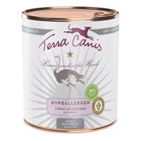 Terra Canis HYPOALLERGEN – pštrosí maso s pastiňákem, bez přídavku obilovin 12 × 800 g