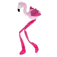 TIAKI hračka pro psy Lisa long-legs Flamingo - D 88 × Š 18 cm