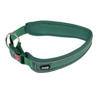 TIAKI Soft & Safe obojek, zelený - velikost S: obvod krku 35 - 45 cm, Š 40 mm
