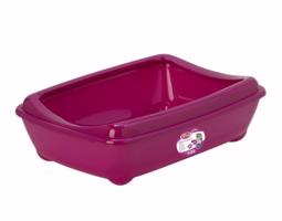 Toaleta pro kočky růžová KITTITRAY XL