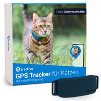 Tractive Cat GPS lokátor se sledováním aktivit - půlnoční modrá