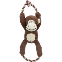 Trixie plyšová opice s lanem 40 cm