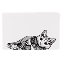 Trixie podložka pod misku Kočka - D 44 × Š 28 cm
