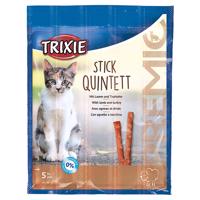 Trixie PREMIO Stick Quintett - jehněčí a krůtí (5 x 5 g)
