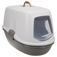 Trixie toaleta pro kočky Berto Top, s oddělovacím systémem - taupe / světlá taupe