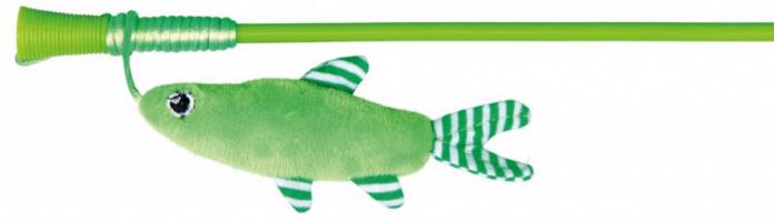 Udice s rybou, zelená 42cm