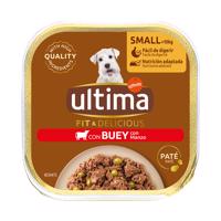 Ultima Fit & Delicious Paté Mini pro psy 22 × 150 g - hovězí