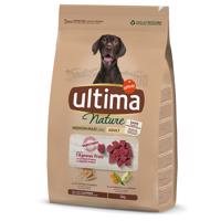 Ultima Nature, 2 balení - 20 % sleva - Medium / Maxi s jehněčím 6 kg (2 x 3 kg)