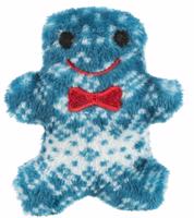 Vánoční plyšová figurka modrá 8-10cm