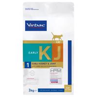 Virbac Veterinary HPM Cat KJ1 Early Kidney & Joint Support - výhodné balení: 2 x 3 kg