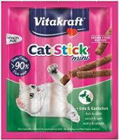 Vitakraft Cat pochoutka Stick mini  Rabb.+Duck. 3x6g + Množstevní sleva