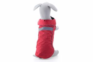 Vsepropejska Arif zimní bunda pro psa Barva: Červená, Délka zad (cm): 34, Obvod hrudníku: 44 - 48 cm