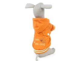 Vsepropejska Big dog zimní bunda pro psa Barva: Oranžová, Délka zad (cm): 32, Obvod hrudníku: 48 - 55 cm