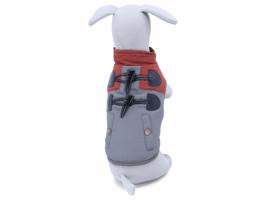 Vsepropejska Bingo zimní bunda pro psa Barva: Šedá, Délka zad (cm): 36, Obvod hrudníku: 48 - 51 cm