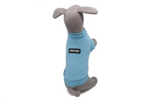 Vsepropejska Enji elastické tričko pro psa Barva: Modrá, Délka zad (cm): 21, Obvod hrudníku: 30 - 35 cm