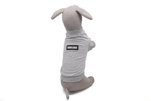 Vsepropejska Enji elastické tričko pro psa Barva: Šedá, Délka zad (cm): 35, Obvod hrudníku: 43 - 48 cm