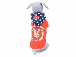Vsepropejska Esme zimní bunda pro psa Barva: Oranžová, Délka zad (cm): 19, Obvod hrudníku: 28 - 30 cm