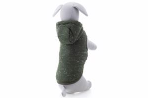 Vsepropejska Klon zimní bunda pro psa Barva: Tmavě zelená, Délka zad (cm): 25, Obvod hrudníku: 33 - 36 cm