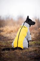Vsepropejska Plex zimní bunda pro psa Barva: Žlutá, Délka zad (cm): 61, Obvod hrudníku: 70 - 78 cm