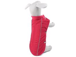 Vsepropejska Reflex zimní bunda pro psa Barva: Červená, Délka zad (cm): 21, Obvod hrudníku: 24 - 29 cm