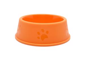 Vsepropejska Sea plastová miska pro psa Barva: Oranžová, Průměr: 11 cm