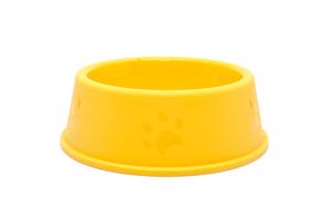Vsepropejska Sea plastová miska pro psa Barva: Žlutá, Průměr: 11 cm