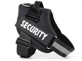Vsepropejska Security bezpečný postroj pro psa | 51 – 115 cm Barva: Černá, Obvod hrudníku: 51 - 66 cm