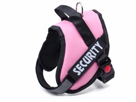 Vsepropejska Security bezpečný postroj pro psa | 51 – 115 cm Barva: Růžová, Obvod hrudníku: 56 - 73 cm