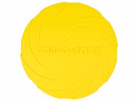 Vsepropejska Soar plastové frisbee pro psa | 18 cm Barva: Žlutá, Rozměr (cm): 21