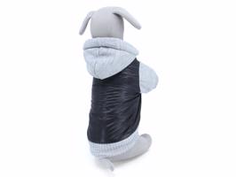 Vsepropejska Tabs bunda pro psa Barva: Černá, Délka zad (cm): 25, Obvod hrudníku: 32 - 34 cm