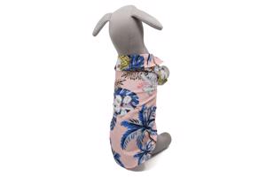 Vsepropejska Zyra plážová košile pro psa Barva: Růžová, Délka zad (cm): 39, Obvod hrudníku: 44 - 46 cm