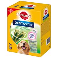 Výhodné balení! 168 x Pedigree DentaStix každodenní péče o zuby / Fresh - fresh - pro velké psy (>25 kg)