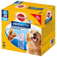 Výhodné balení! 168 x Pedigree DentaStix každodenní péče o zuby / Fresh - pro velké psy (>25 kg)