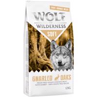 Výhodné balení: 2 x 12 kg Wolf of Wilderness Adult "Soft" - "Soft - Gnarled Oaks" - kuřecí z volného chovu s králíkem