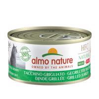 Výhodné balení Almo Nature HFC Natural Made in Italy 12 x 70 g - grilovaná krůta