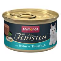 Výhodné balení Animonda Vom Feinsten Adult 24 x 85 g  - kuřecí a tuňák